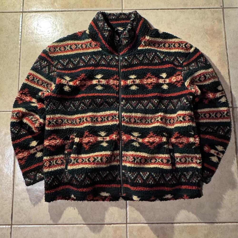 Vintage y2k fornia aztec zip up size M in Womens